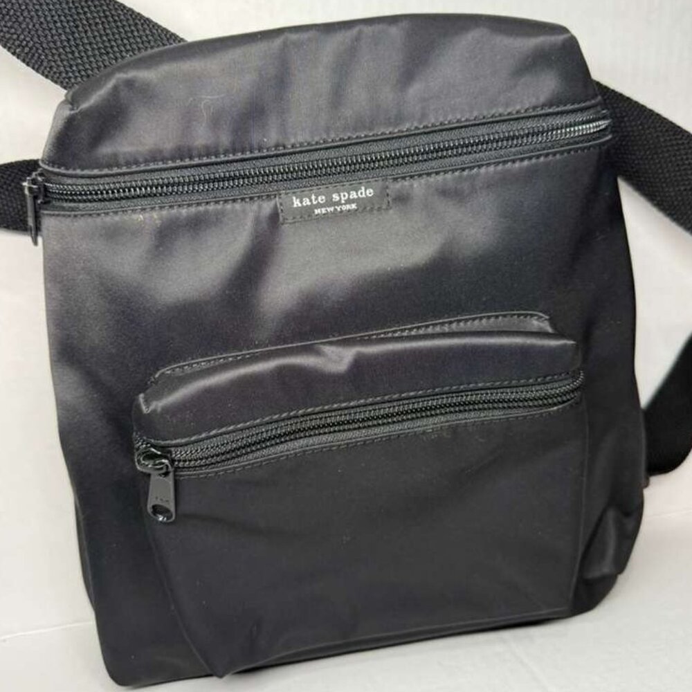 Kate Spade New York Small Black Backpack Nylon